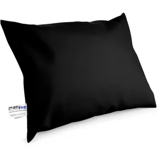 Sport-Tec Kopfkissen, Couchkissen, Therapiekissen, Sitzkissen, Stützkissen aus Kunstleder, 45x35x9 cm, Schwarz