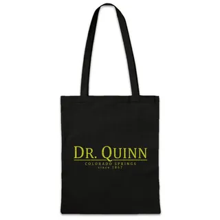 Urban Backwoods Beuteltasche Dr. Quinn Stofftasche Ärztin Aus Oldschool Retro Leidenschaft Series (1-tlg), Western Doctor Doktor Arzt schwarz