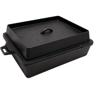 Grillfürst Bratentopf Grillfürst Dutch Oven ohne Füsse Kastenform BK6