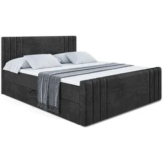 altdecor Idriko-Z 180 x 200 cm H3 Schwarz