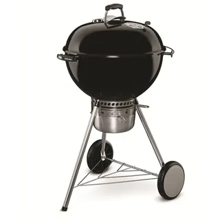 Weber Master-Touch Holzkohlegrill für Outdoor-Kochen und Grillen, 55,9 cm, Schwarz