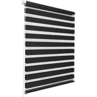 Sol Royal Doppelrollo SolDecor DL2 150 x 140 cm schwarz