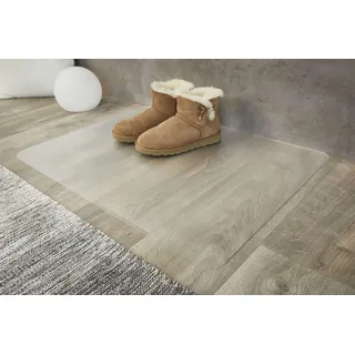 OTTO home Bodenschutzmatte OTTO HOME "Schutzmatte transparent", transparent, B:60cm H:2mm L:80cm, Polyethylenterephthalat (PET), Bodenschutzplatten, Unterlage für Bürostuhl & Schuhe
