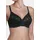 Damen BH W X mit Bügel ohne Polsterung Verstellbare Träger 90D Schwarz 90D