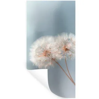 MuchoWow Wandsticker Pusteblumen - Flauschig - Weiß (1 St), Wandaufkleber, Repositionierbar, Selbstklebend, 60x120 cm 60 cm x 120 cm x 0.1 cm