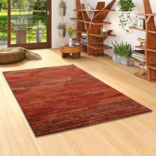 Pergamon Modern, Terracotta, Textil, 80x150 cm, Teppiche & Böden, Teppiche