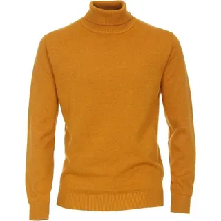 Redmond Rollkragenpullover REDMOND Casual Herren Pullover Langarm Rollkragen Comfort Gelb gelb XXL