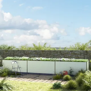 GFP Kingsize 535 x 77 x 77 cm Hochbeet, Aluminium eloxiert - (GFPV00451)