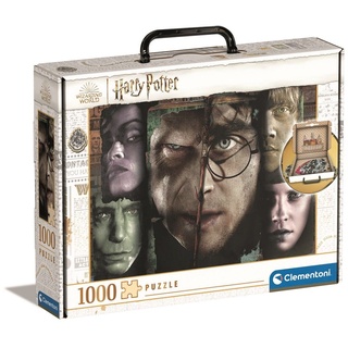 Clementoni® Puzzle »Harry Potter 1000 Teile Puzzle im Koffer«, 1000 Puzzleteile bunt
