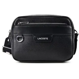 Lacoste Ossian Umhängetasche Leder Black