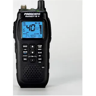 President Randy III+ CB-Handfunkgerät AM/FM 40210 CB-Handfunkgerät