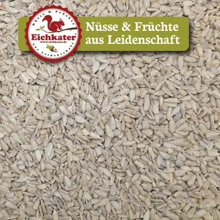 Eichkater Sonnenblumenkerne Natur, naturbelassen, Rohkostqualität - 500g