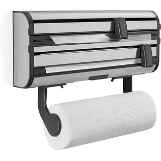Leifheit Wandrollenhalter Parat Royal Schwarz/Silber