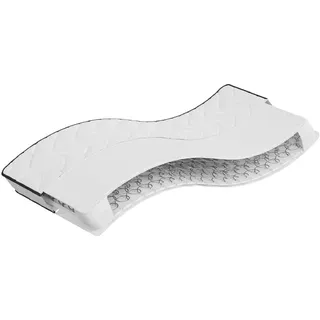 vidaXL Matratze Bonnell-Federkern Mittel 80x200 cm