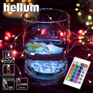 LED Licht RGB Unterwasser Beleuchtung f. Pool, Aquarium, Teich IP68 Deko bunt - Transparent