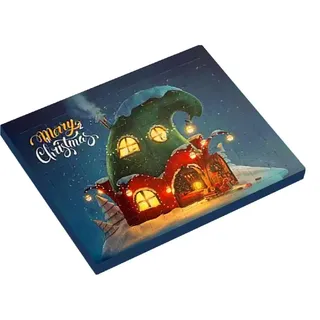 Schmuck-Adventskalender 2025, 22 Türchen DIY Weihnachtskalender Armbänder Set