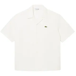 Lacoste Kurzarmhemd Lacoste Relaxed Fit Shirt weiß XXL