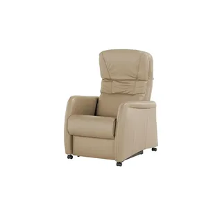 Hukla Ledersessel  Tobias ¦ braun ¦ Maße (cm): B: 75 H: 105 T: 88.0