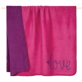 PAD Cozy up Kuscheldecke 150 x 200 cm Lila/Pink