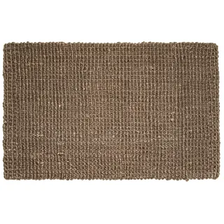 Fußmatte "Hampton", Jute Matte Braun L 90 x 60 cm