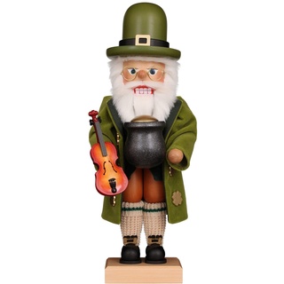 Nussknacker Weihnachtsmann Irish Santa - 50 cm
