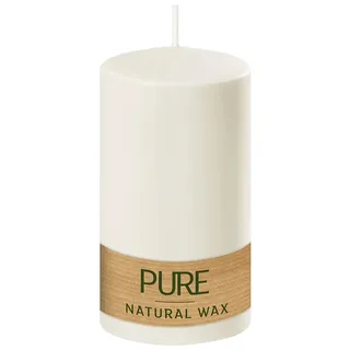 Richard Wenzel PURE Safe Candle 130x70mm weiß Stumpenkerze/ Kerze 1er Pack (1 x 1 Stk.)