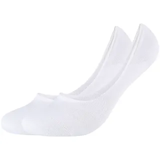 CAMANO Füßlinge 4 Paare Weiß 35-38