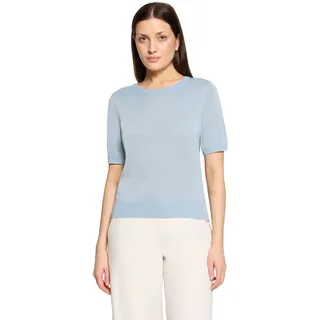 Betty & Co Feinstrickpullover mit Lurexfaden Blau 36