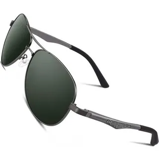 Sonnenbrille Herren Pilotenbrille Polarisiert Ultraleicht