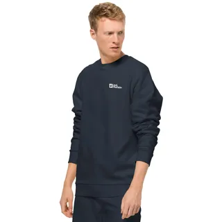 Jack Wolfskin Herren Essential Crewneck M Sweatshirt, Night Blue, XL