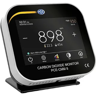 PCE Instruments CO2-Messgerät PCE-CMM 8 Schwarz