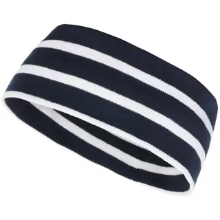 modAS Stirnband Unisex 2535 Kopfband Maritim Kinder und Erwachsene zweilagig Baumwolle Streifen & Unifarben, leichter Tragekomfort, Formstabil & Pflegeleicht blau 1 - bis 48 cm Kopfumfang (Kleinkind)