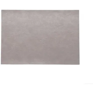 Asa Selection Tischset Vegan Leather 46 x 33 cm Polyurethan Grau