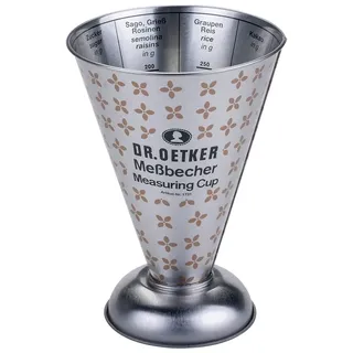 Dr. Oetker Messbecher in Silber - 500 ml