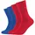 Socken-Sets 4er Pack Rot 39-42