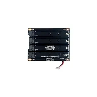 MNBOXCONET N100 N305 4 LAN NVMe 4 x M.2 Adapter Motherboard