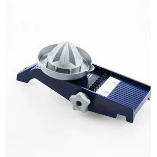 TNS-2000 blau-grau Gemüsehobel/vegetable slicer "ALL IN ONE" das Original - Blau