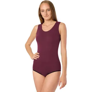 Merry Style Body Damen Body Ärmellos BD901 rot S