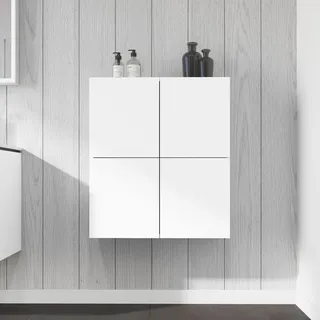 Duravit L-Cube Halbhochschrank 70 x 80 x 24,3 cm Weiß