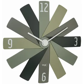 TFA Clock In The Box 40 cm 60.3020 grün