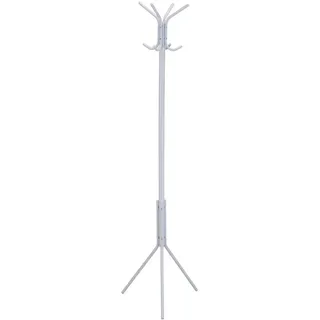 Idimex Kleiderständer, Weiß, Metall, Vintage, 38x174x38 cm, Garderobe, Garderobenständer