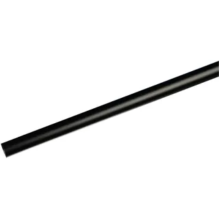 LIEDECO Vorhangstange Fixmaß 1-läufig Ø 16 mm 120 cm Schwarz