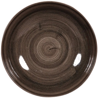 Churchill Stonecast -Coupe Plate Teller- Durchmesser: Ø21,7cm, Farbe wählbar (Iron Black)