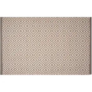 PAD ANGIE 60 x 90 cm Grau/Weiß