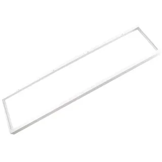 LUXULA LED-Panel Aufbaurahmen 120x30cm steckbar Weiß