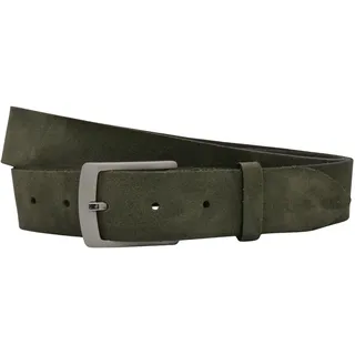 AnnaMatoni Herren Ledergürtel Leder 3,5cm grün 95