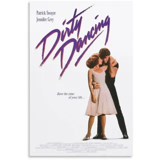 Filmposter / Poster, Motiv: Dirty Dancing Romance Dance / Dirty Dancing Romance / Tanz, modernes Wandbild, 60 x 90 cm