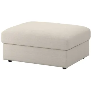 IKEA VIMLE Hocker mit Aufbewahrung Gunnared beige Gunnared beige