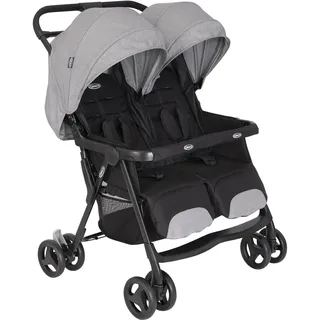 Graco DuoRider Doppel-Kinderwagen Steeple Gray
