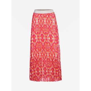 Herrlicher Plisseerock Miena Skirt 2669 N7897 mit Allover-Print rosa XLP-Graph GmbH Mode & mehr